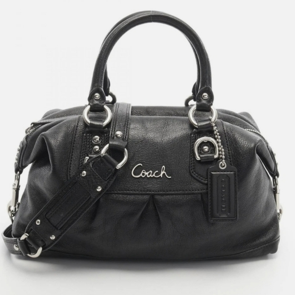 Coach Ashley F15445 leather satchel bag